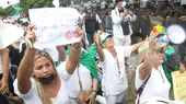 Bolivia: cientos de mujeres marcharon para pedir la liberación del líder opositor Luis Camacho - Noticias de flavio-cruz