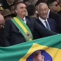 Bolsonaro participa en desfile militar por la independencia