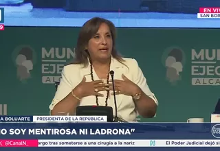 Boluarte defiende su honor: "No soy mentirosa ni ladrona"