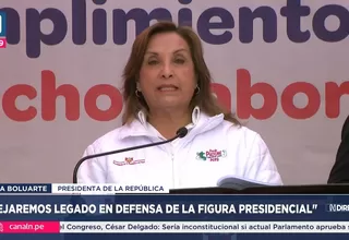 Boluarte alude al fallo del TC que impacta a su favor