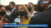 Dina Boluarte sobre bono a afectados por derrame de petróleo: "Es muy probable que salga" - Noticias de toque-de-queda
