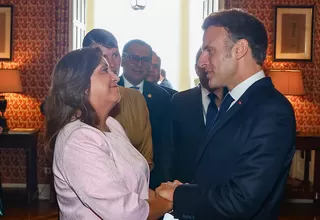 Dina Boluarte y Emmanuel Macron acordaron fortalecer inversiones y lucha antidrogas