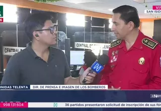 Bomberos atendieron 45 emergencias durante Navidad