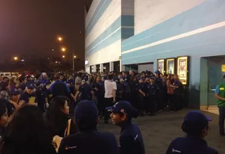 Bomberos controlaron amago de incendio en cine de Plaza San Miguel