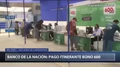 Bono de S/ 600: Habilitan pago itinerante en SJL, SMP y Pueblo Libre  - Noticias de sjl