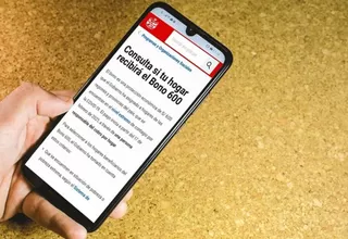 Bono S/600: Beneficiarios del primer grupo sabrán desde el miércoles cómo cobrar el subsidio