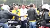Brasil: Jair Bolsonaro encabezó caravana - Noticias de juntos-peru