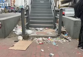 Breña: Reportan acumulación de basura frente al Hospital del Niño