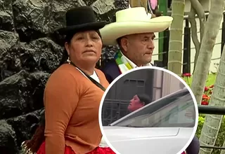 Candidata a vicepresidenta de Roberto Sánchez se moviliza en vehículo de alta dirigente de Ciudadanos por el Perú