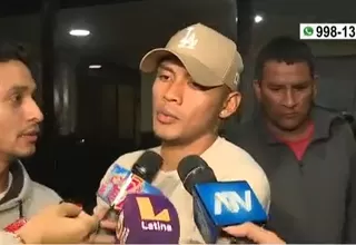 Bryan Reyna: Padre de futbolista destrozó auto de periodistas