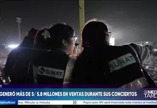 Conciertos de BTS generan récord de S/ 5.8 millones en alimentos y mercadería