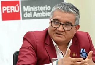 Ministro del Ambiente: Presentan moción de interpelación por incendios forestales