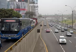 Buses azules vuelven a circular por el corredor Javier Prado - La Marina - Faucett