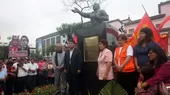 Busto de Pedro Huilca será repuesto cuando culminen el by-pass de 28 de Julio  - Noticias de monumentos