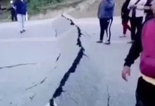 Cajabamba: carretera que une la ciudad con Cajamarca ya se encuentra habilitada