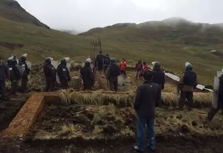 Cajamarca: Policía da garantías a la familia Chaupe