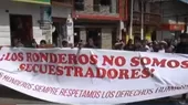 Cajamarca: rondas campesinas realizan marcha en Chota - Noticias de Cajamarca
