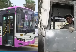 Callao: buses del Corredor Rosado tendrán vidrios blindados