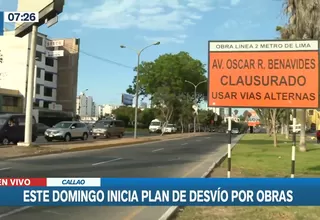 Callao: Conozca el plan de desvío por la línea 2 del Metro de Lima