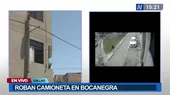 Callao: Delincuentes roban camioneta en Bocanegra - Noticias de Callao