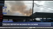 Callao: Incendio se registra en una cochera en Bellavista - Noticias de bellavista