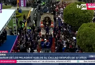 Presidente Jerí participó en histórico homenaje al Señor de los Milagros en el Callao