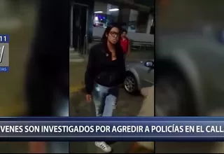 Callao: jóvenes lanzan frases racistas e insultan a policías en comisaría