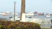 Callao: Plaza Grau inundada por fuerte oleaje - Noticias de marina-guerra-peru