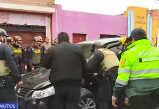 Un policía fue herido a causa de una bala perdida durante balacera en el Callao