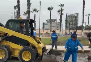 Callao: Realizan trabajos de remodelación en la Plaza Grau