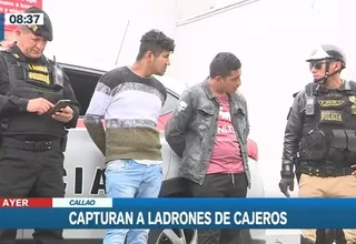 Callao: Sujetos usaban modalidad de regleta para robar en cajeros