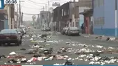 Callao: Trabajadores de limpieza arrojaron basura en calles  - Noticias de basura