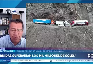 Cámara de Comercio Arequipa solicita apoyo del Gobierno para enfrentar pérdidas por bloqueo en Arequipa