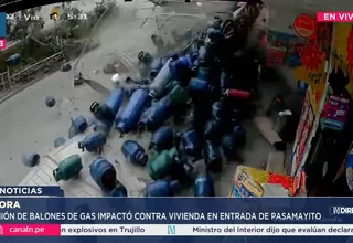 Pasamayito: tres muertos tras choque de camión con balones de gas