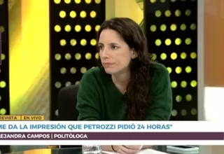 Campos: "Tengo entendido que en Palacio estaban incómodos con Petrozzi"