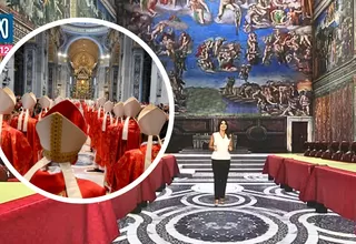 Canal N accede virtualmente a la Capilla Sixtina durante cónclave