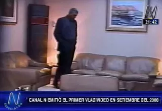 Canal N emitió el primer vladivideo en setiembre del 2000