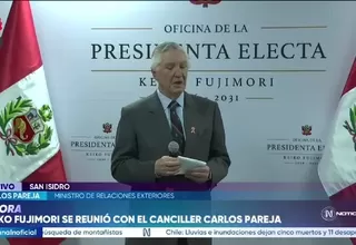 Canciller Carlos Pareja confirma asistencia de ocho jefes de Estado a la transferencia de mando
