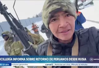 Cancillería logra exitoso retorno de 18 connacionales desde Rusia