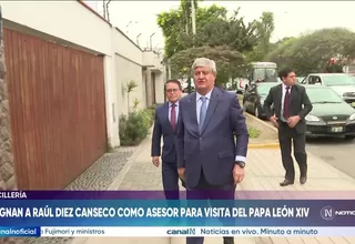 Designan a Raúl Diez Canseco como asesor ad honorem para la visita del papa León XIV