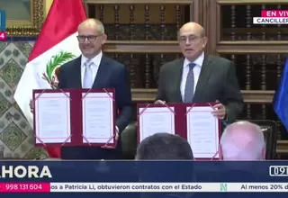 Cancillería del Perú y la Unión Europea suscriben misión de observación electoral