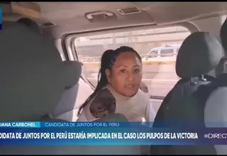 Candidata a diputada de Juntos por el Perú detenida en caso “Los Pulpos” denuncia “atropello”