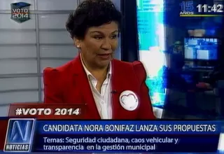 Candidata de Somos Perú dijo que Alberto Andrade dejó 10 corredores viales