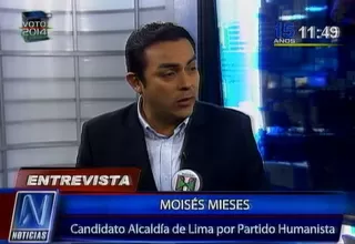 Candidato del partido Humanista dijo que no presentó declaración de bienes por temor