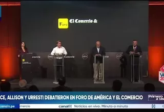 Candidatos debatieron propuestas de seguridad y transporte