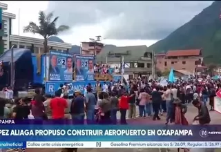 Candidatos presidenciales recorren regiones y presentan propuestas en campaña