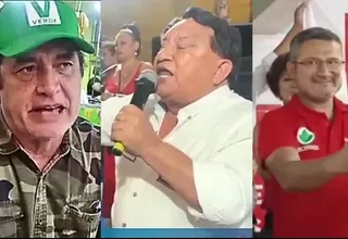 Candidatos presidenciales recorren Lima con propuestas contra el crimen