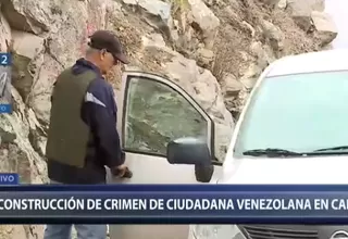 Canta: Policía realiza reconstrucción del crimen de ciudadana venezolana