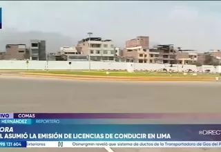 Caos en Comas por emisión de licencias tras cambio del MTC