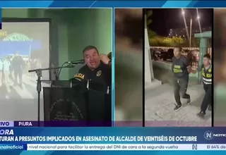 Capturan a presuntos implicados en asesinato de alcalde de Veintiséis de Octubre en Piura 